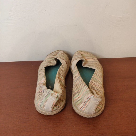 Roxy Women's Shoes Flats Size 8 Multicolor Stripe. - Picture 3 of 8